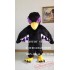 Purple Eye Eagle Mascot Hawk / Falcon Mascot Costume