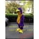 Purple Eagle Mascot Costume Hawk / Falcon