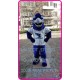 Blue Plush Eagle / Falcon / Hawk Mascot Costume 