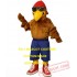 Cool Eagle Mascot Costume Adult Falcon Hawk Mascot