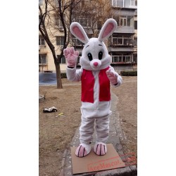 Easter Rabbit Bunny Mascot Costume