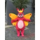 Pink Angel Rabbit  Mascot Costume