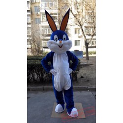 Blue Rabbit Bunny Mascot Costume