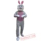 Plush Adult Bunny Rabbit Easter Mascot Costumes