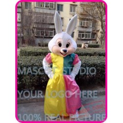 Mrs Easter Bunny Rabbit Mascot Costume