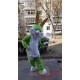 Green Rabbit Bunny Mascot Costume