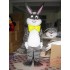 Professional Grey Rabbit Mascot Costume