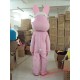 Light Pink Easter Bunny Bug Rabbit Mascot Costume