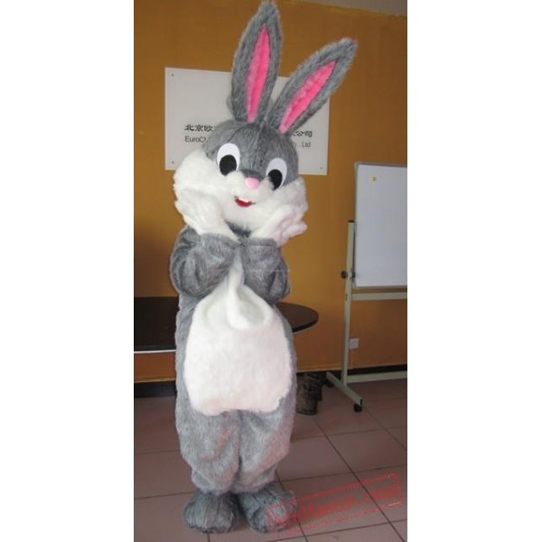 Gray Rabbit  Mascot Costumes