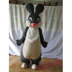 Black Easter Bunny Rabbit Mascot Costume
