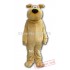 Brown Furry Dog Snocrates Adult Mascot Costume