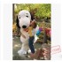 Adult Snoopy Dog Mascot Costume