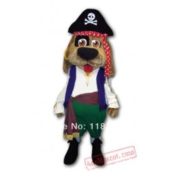 Deluxe Pirate Dog Mascot Costume
