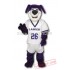 Purple Dog Mascot Costume