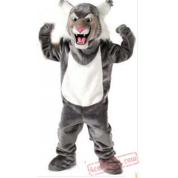 Profession Grey Tiger Mascot Costumes
