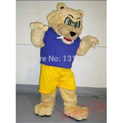 Saber Tooth Tiger Mascot Costume
