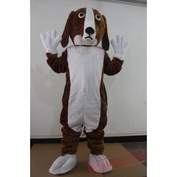 Professional Bassat Puppy Dog Mascot Costume