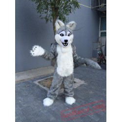 Grey Wolf Mascot Costumes for Adult