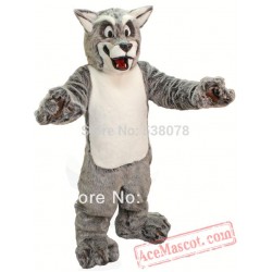 Friendly Wolf Mascot Costume