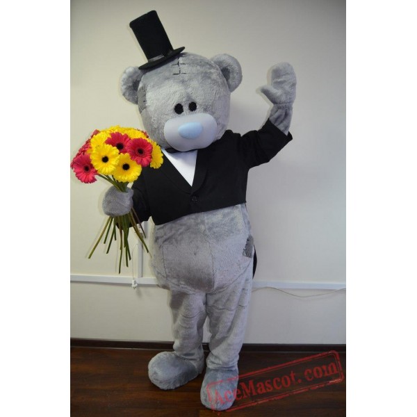 Wedding Teddy Bear Mascot Costumes