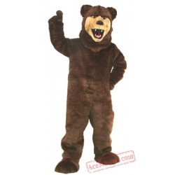 Grizzly Bear Mascot Costume