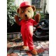 Fur Teddy Bear Mascot Costume