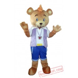 Professional Brown Bear Mascot Costume