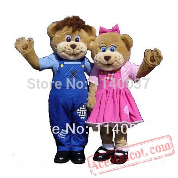 Farm Bears Mascot Costume