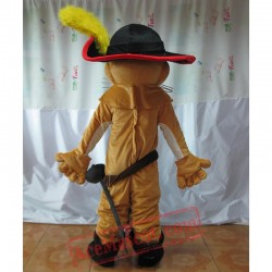 Puss In Boots Mascot Costume