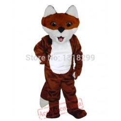 Cartoon Fox Mascot Costume