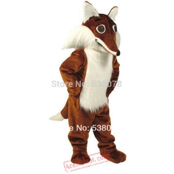 The Long Nose Fox Mascot Costume
