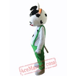 Cow Cattle Mascot Costume