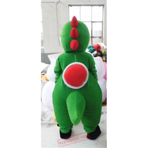 Super Mario Yoshi Dinosaur Mascot Costume