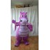Purple Dragon Mascot Costume