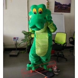 Dinosaur Crocodile Cartoon Character Mascot Costume