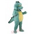 Crocodile Mascot Cartoon Character Costume