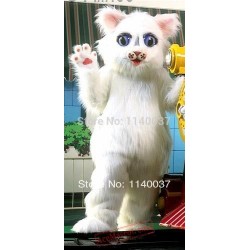 Snowball Kitty Cat Mascot Costume