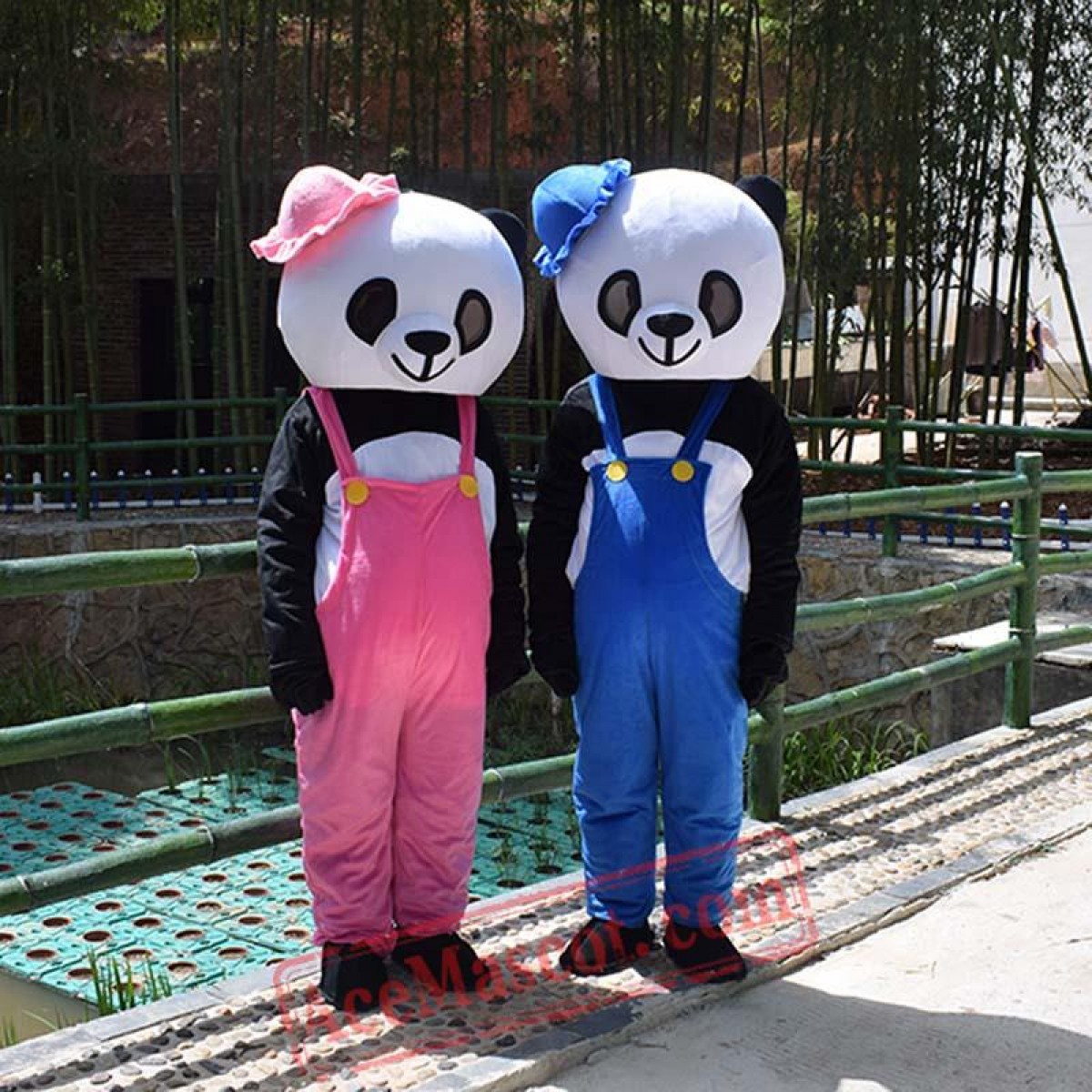 Combo panda halloween costume