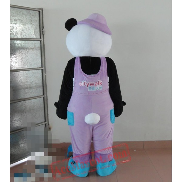 Black Giant Panda Mascot Costume