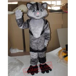 Furry Cat Mascot Costume for Adult