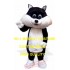 Black & White Kitten Cat Mascot Costume
