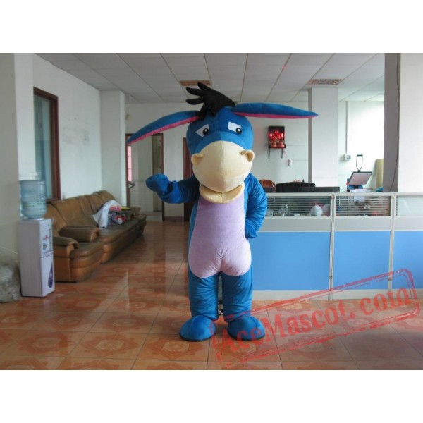 Eeyore Donkey Mascot Costume
