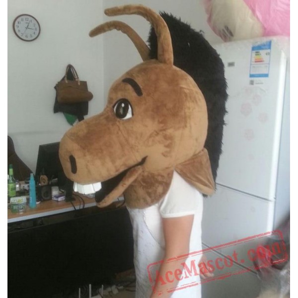 Helmet Donkey Mascot Costumes