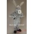Grey Donkey Mascot Costume