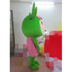 Green Leaf Plant Mascot Costume Animal Mascot Costume