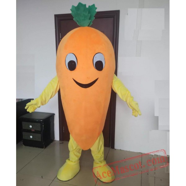 Vegetables Carrot Mascot Costume