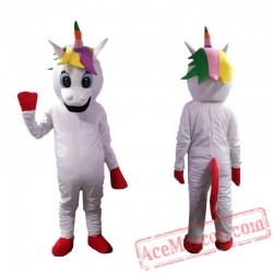 Unicorn Mascot Costume Horse