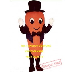 Carrot Mascot Costume W/Tailcoat Hat