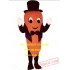 Carrot Mascot Costume W/Tailcoat Hat