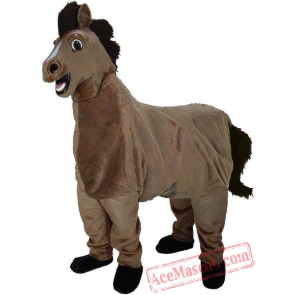 Two People Horse Mascot Costume